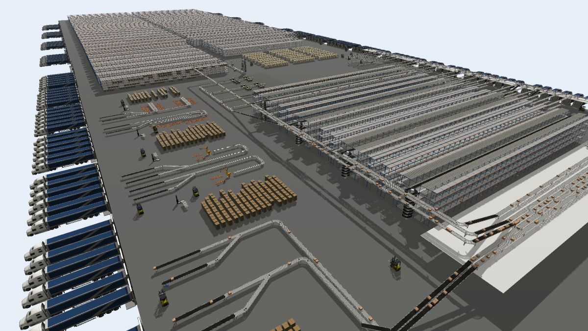 Warehouse FlexSim